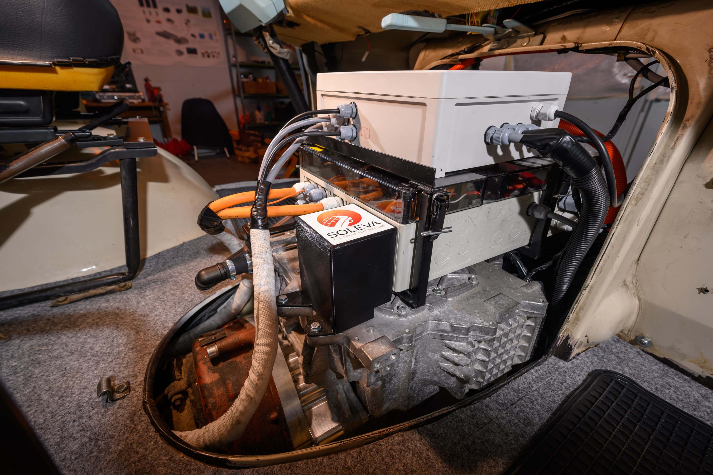 The technology for a solar electric van · Soleva Website